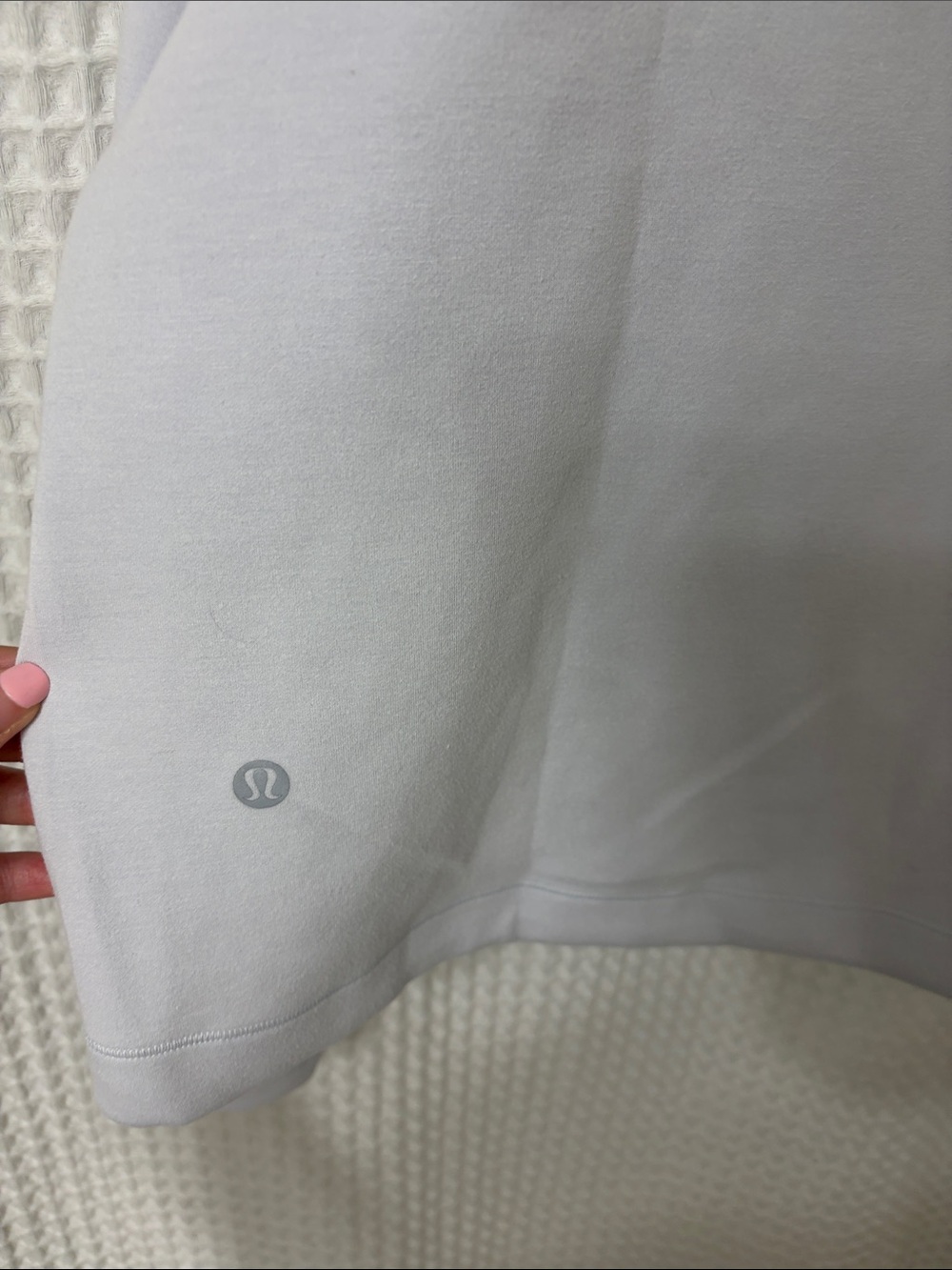 Lululemon AirWrap Modal Crew Long Sleeve Top, Alpine White, Size 16 - Picture 11 of 13